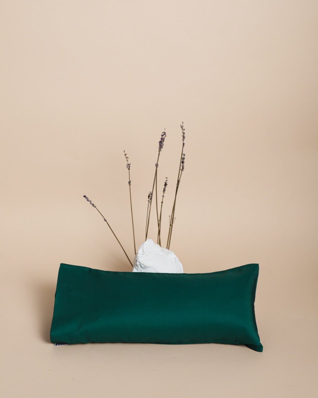 Lavender Aromatherapy Sleep Eye Pillow - Plain Green