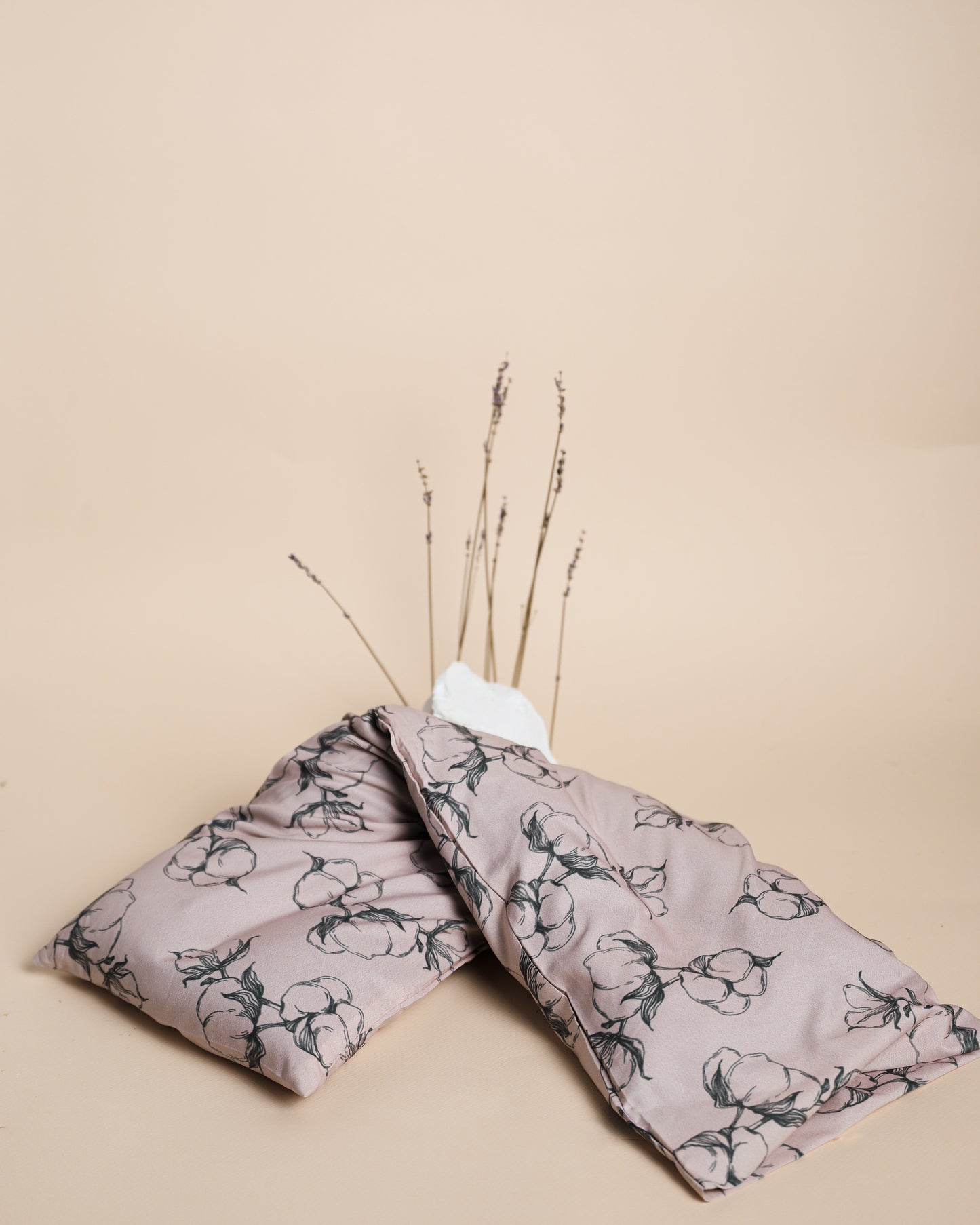 Lavender Muscle Pain Relief Wheat Bag - Cotton Pink