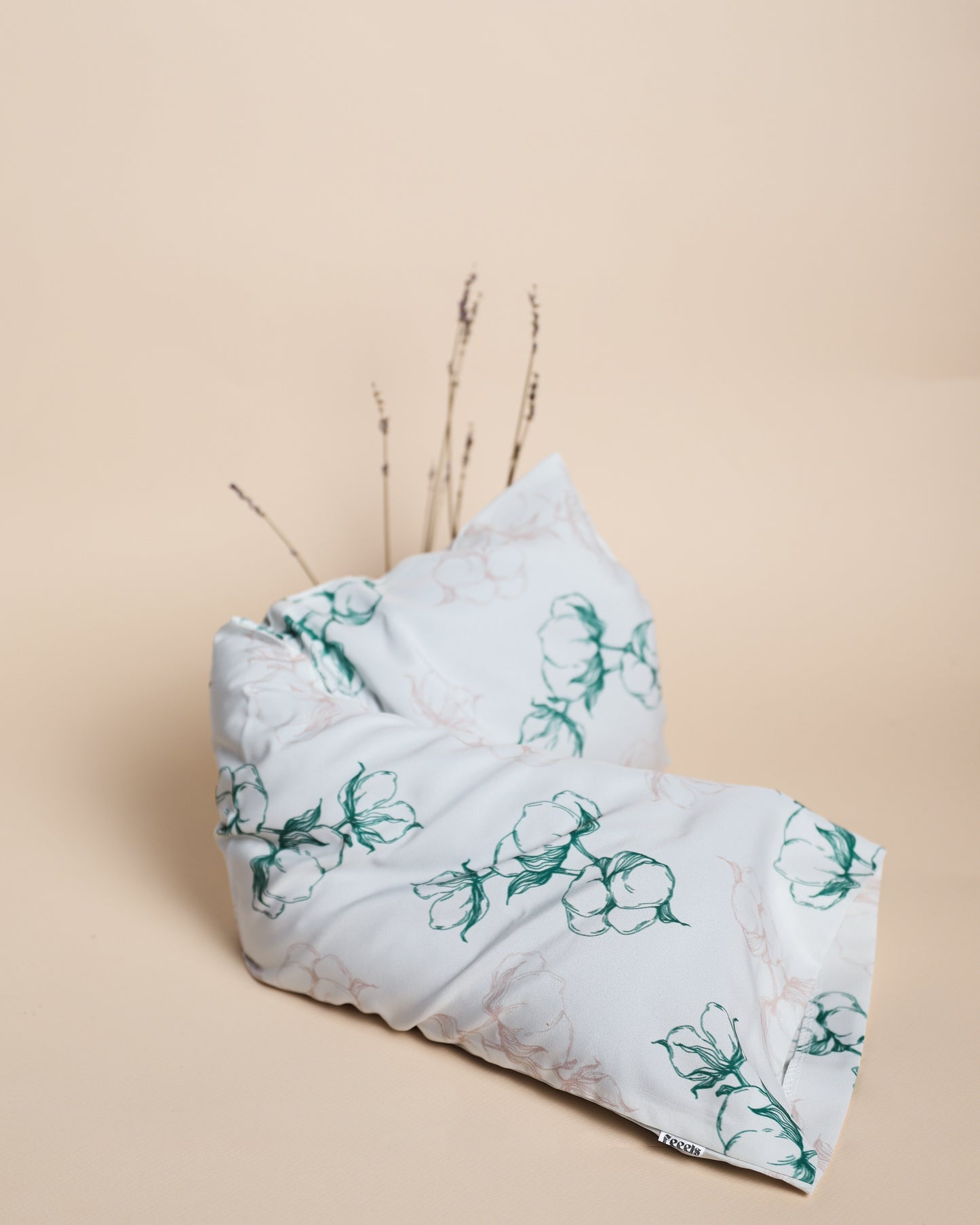 Lavender Muscle Pain Relief Wheat Bag - Cotton White