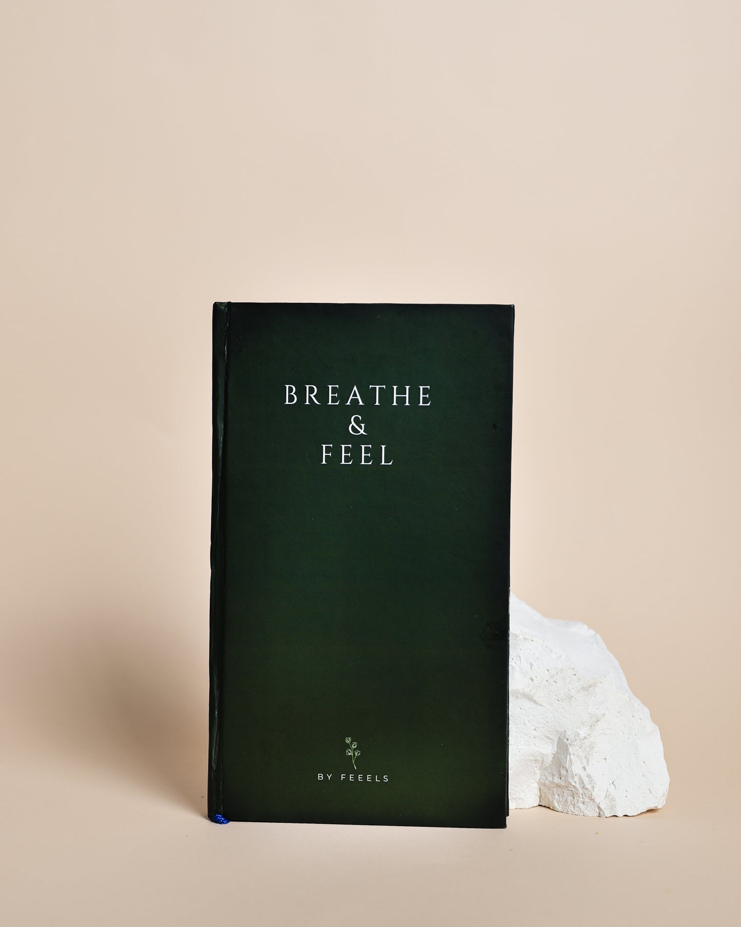 Breathe & Feel Wellness Journal Diary - Green
