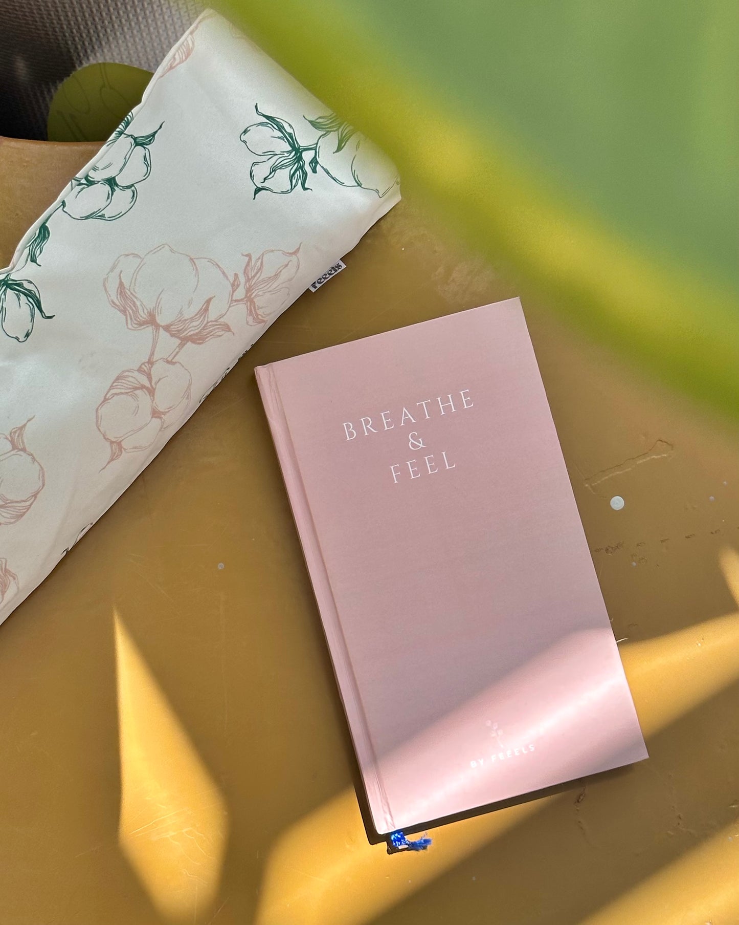 Breathe & Feel Wellness Journal Diary - Pink