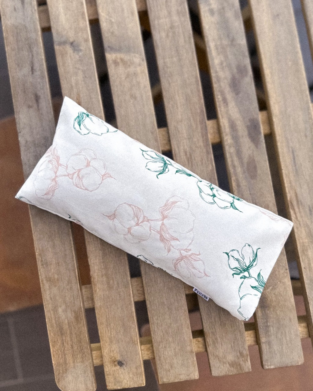 Lavender Aromatherapy Sleep Eye Pillow - Cotton White